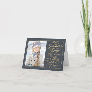 Die gute, bearbeitbare Tageskarte des Vaters Karte