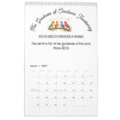 Die Güte des Herrn Christlicher Kalender (Mär 2027)