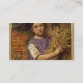 "Die gute Ernte von 1854", 1854 Visitenkarte (Rückseite)