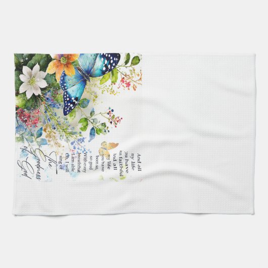 Die Güte Gottes Geschirrtuch (Horizontal)