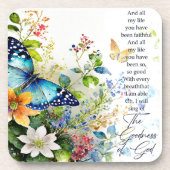 Die Güte Gottes Getränkeuntersetzer (Vorderseite)