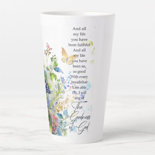 Die Güte Gottes Milchtasse (Vorderseite)