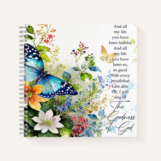 Die Güte Gottes Notizblock (Vorderseite)