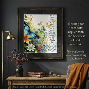 Die Güte Gottes Poster