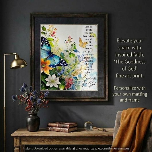 Die Güte Gottes Poster