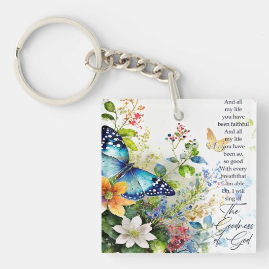 Die Güte Gottes Schlüsselanhänger (Vorderseite)