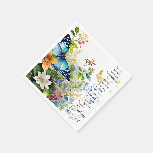 Die Güte Gottes Serviette (Ecke)