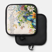 Die Güte Gottes Topflappen (Vorderseite/Rückseite)