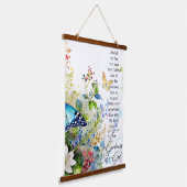 Die Güte Gottes Wandteppich Mit Holzrahmen (Gewinkelt)