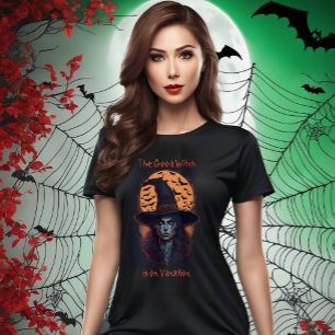 Die gute Hexe macht Halloween-Urlaub T-Shirt