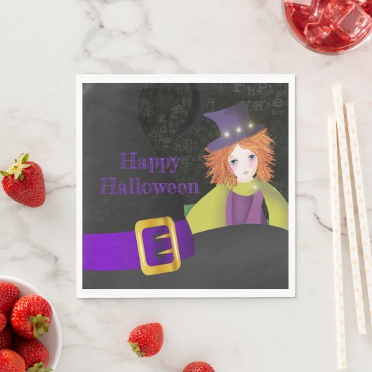 Die Gute Hexe und ihr Hut Serviette (Beispiel)