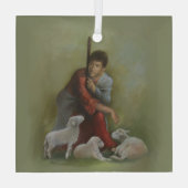 Die gute Hirtenschmuck Ornament Aus Glas (Rückseite)