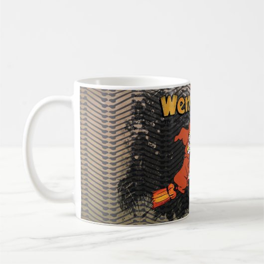 Die gute kleine Hexe Kaffeetasse (Links)