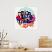 Die gute Lage Poster (Küche)