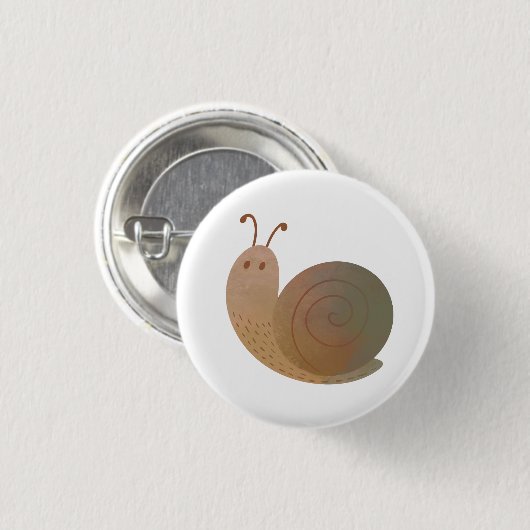 Die gute Schnecke Button (Vorne & Hinten)
