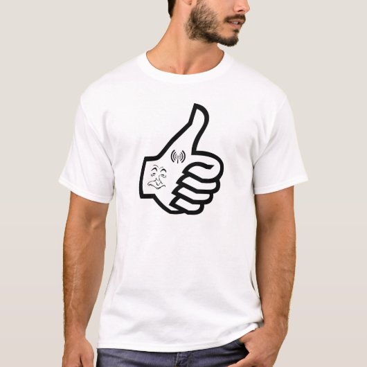 Die gute Schwingungens-Sendung T-Shirt (Vorderseite)