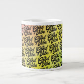 Die gute Stimmung Jumbo-Tasse (Vorderseite)