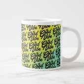 Die gute Stimmung Jumbo-Tasse (Rechts)
