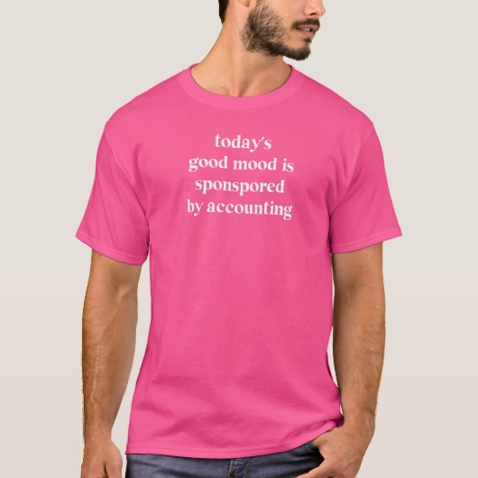Die gute Stimmung von heute wird durch die Buchfüh T-Shirt (Vorderseite)