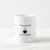 Die gute Stimmung von heute wird von Kaffeemäusern Kaffeetasse (Mittel)