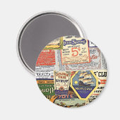 die guten alten Zeiten Magnet (Vorderseite/Rückseite)