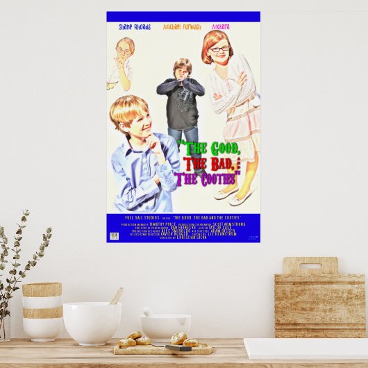 Die Guten, die Schlechten und die Köder Poster (Küche)