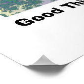 Die guten Dinge kommen denen, die warten Poster (Ecke)