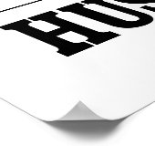 Die guten Dinge kommen denen zu, die sich trauen Poster (Ecke)