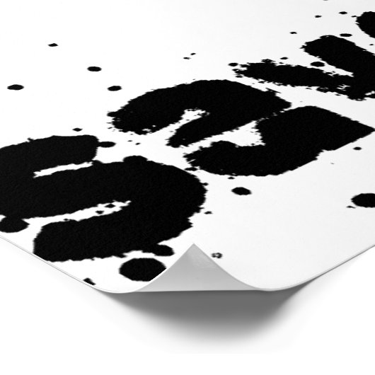 Die Gymnastik hat mein Leben einmal Gerettet Poster (Ecke)