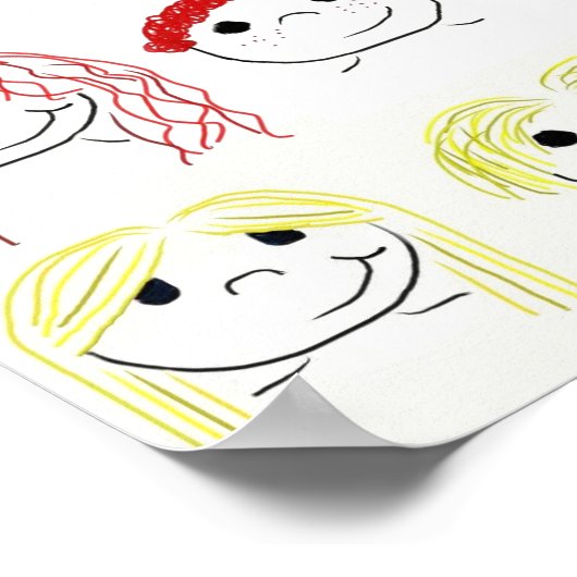 Die Haare-Crew Poster (Ecke)