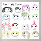 Die Haare-Crew Poster (Vorne)