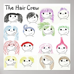 Die Haare-Crew Poster