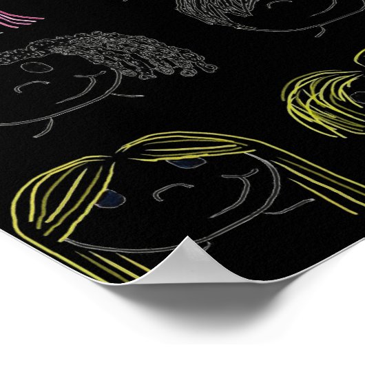 Die Haare-Crew Poster (Ecke)