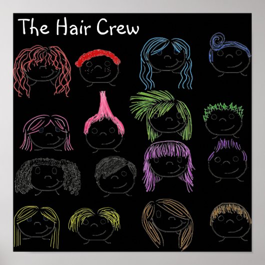 Die Haare-Crew Poster (Vorne)