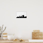 die Haare der Freiheit Poster (Küche)