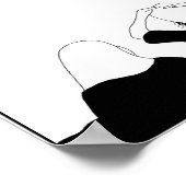 die Haare der Freiheit Poster (Ecke)