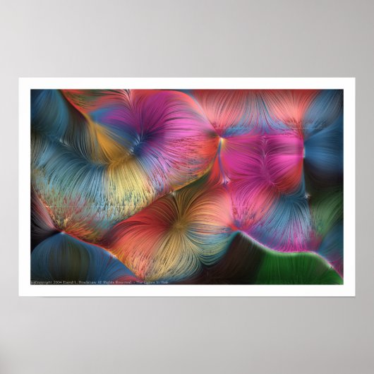 Die Haarfarbe Poster (Vorne)