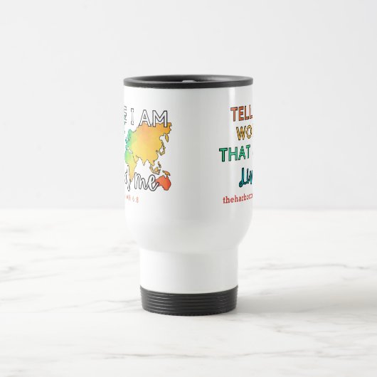 Die Hafenmissionen reisen umher Reisebecher (Mittel)