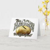 Die Haggis! Karte (Gelbe Blume)