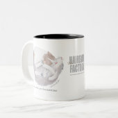 Die hairball-Fabrik 11 Unze. Tasse (Vorderseite Links)