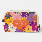 Die haiverty Crowods Modern Floral Waschbeutel (Vorderseite)