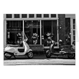 Die Haken-oben - Gruß-Karte