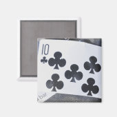 Die halbe Karte Magnet (Vorderseite/Rückseite)