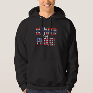 Die halbe norwegische Hälfte der Staatsbürgerschaf Hoodie