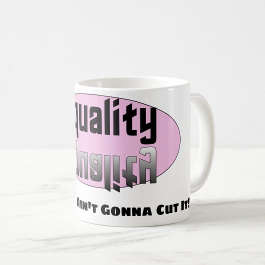 Die halbe Strecke wird es nicht schneiden Kaffeetasse (VorderseiteRechts)