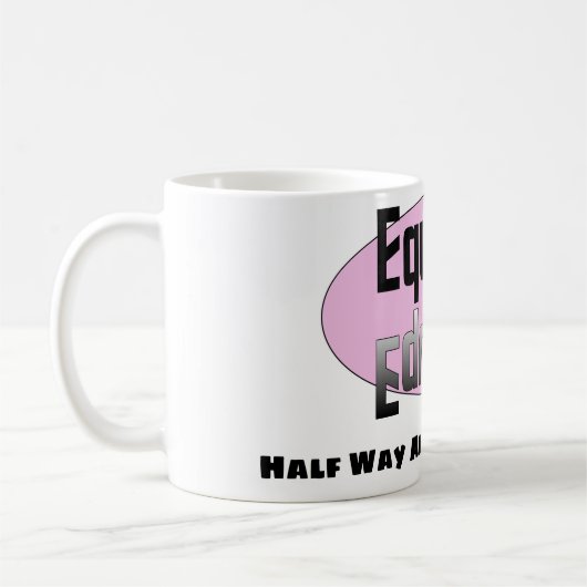 Die halbe Strecke wird es nicht schneiden Kaffeetasse (Links)