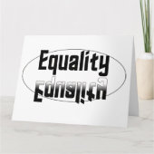 Die halbe Strecke wird es nicht schneiden Karte (Vorderseite)