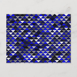 Die halbe und die halbe Diamantenkarte Postkarte