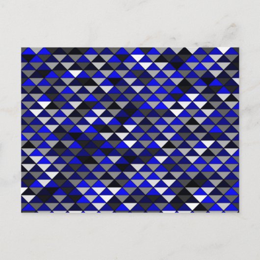 Die halbe und die halbe Diamantenkarte Postkarte (Vorderseite)