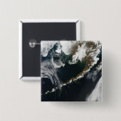 Die Halbinsel Alaskan und die Aleusianischen Insel Button (Vorne & Hinten)